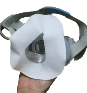 Protector de tela máscara oronasal (Paq. 30 und)