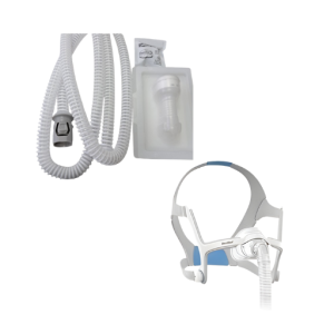 Kit de inicio CPAP Airmini para máscara N20: Incluye Circuito, conector y humificador HumedX para máscara N20 (no incluye máscara)