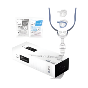 Kit máscara P10 para AirMini (Incluye Máscara, circuito y humidificador HumedX para AirMini)